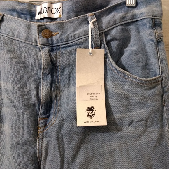 Wildfox Light Wash Blue Skinny Jeans Sz 30 - Picture 5 of 7